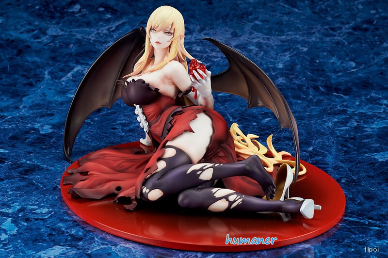 Figura Bell Fine 1/7 Kizumonogatari Kiss Shot Acerola Orión Corazón Bajo Hoja