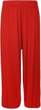 Women High Elastic Waist Wide Leg Palazzo Pants Casual Loose Long Pant Trouser