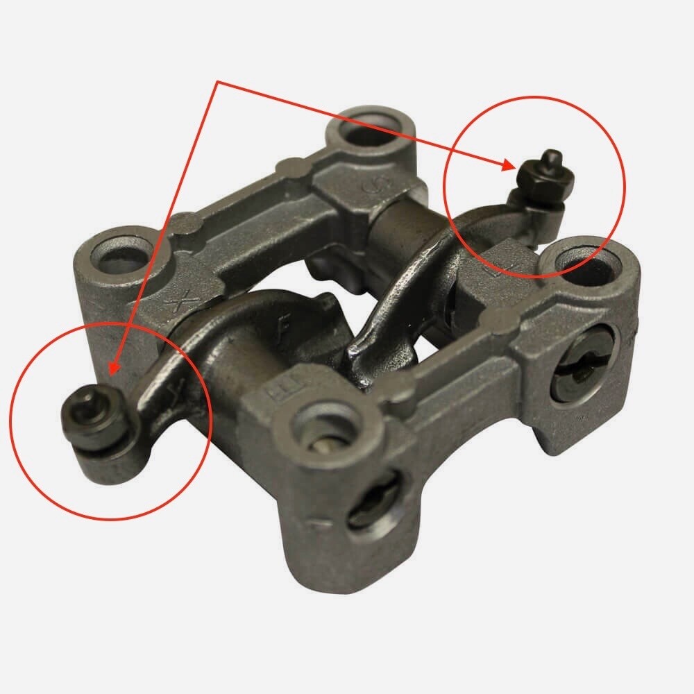 GY6 150cc & 50cc QMB139 Rocker Arm Valve Adjustment Screw