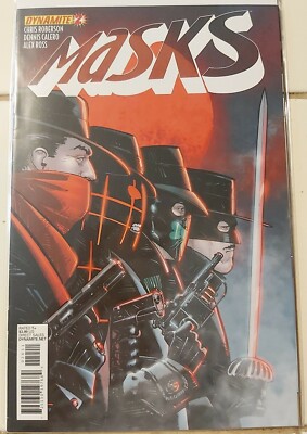 MASKS #2D  DYNAMITE COMICS 2012 VF  VARIANT COVER