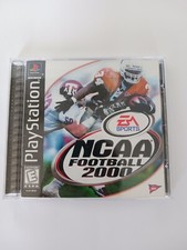 NCAA Football 2000 (Sony PlayStation 1, 1999) Works, with manual
