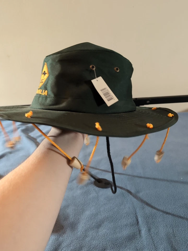 Sombrero de cubo Australia con corchos talla OSFL sombrero para el sol Foto 2 de 4