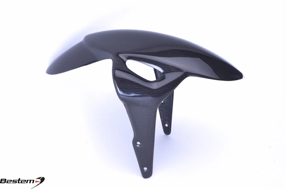 Ducati Monster 400 620 750 800 900 1000 S2R S4R 100% Carbon Fiber Front Fender - Image 4 of 4