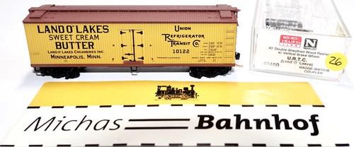 Micro Trains Line 49460 40' Sheathed Reefer Land O Lakes 10122 N 1:160 h26 å | Zustand: Gebraucht