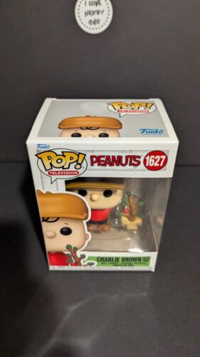 Funko Pop! Vinilo: Cacahuetes - Charlie Brown con árbol #1627 - Imagen 2 de 5