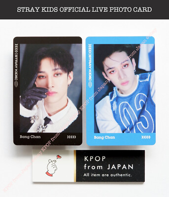 Stray kids Live Photo Japan Official Photocard set A + B social