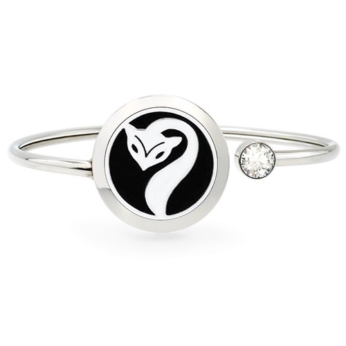 25mm  Rotatable Perfume Bangle Bracelet  Diffuser Essential Aromatherapy Locket - Picture 190 of 209