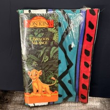 Vintage Disney The Lion King Simba 1 Balloon Window Valance 80 x 14 NEW NOS