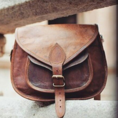 13'' Women Leather Shoulder Bag Tote Purse Handbag Messenger Crossbody Satchel