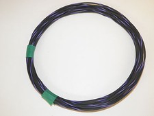 BLACK/VIOLET AUTOMOTIVE WIRE 16 GAUGE HIGH TEMP GXL 25 FEET