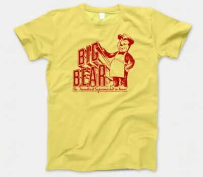 Big Bear Stores T Shirt 1013 US Supermarket Columbus Ohio Grand Union Alpha Beta