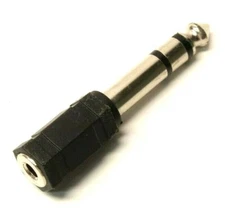 3.5mm to 3/4" Converter Audio Adapter Plug