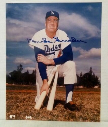 Duke Snider HOF Signed LA Dodgers photo - WCOA