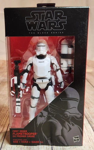 2015 Star Wars The Black Series First Order Flametrooper #16 Red Box