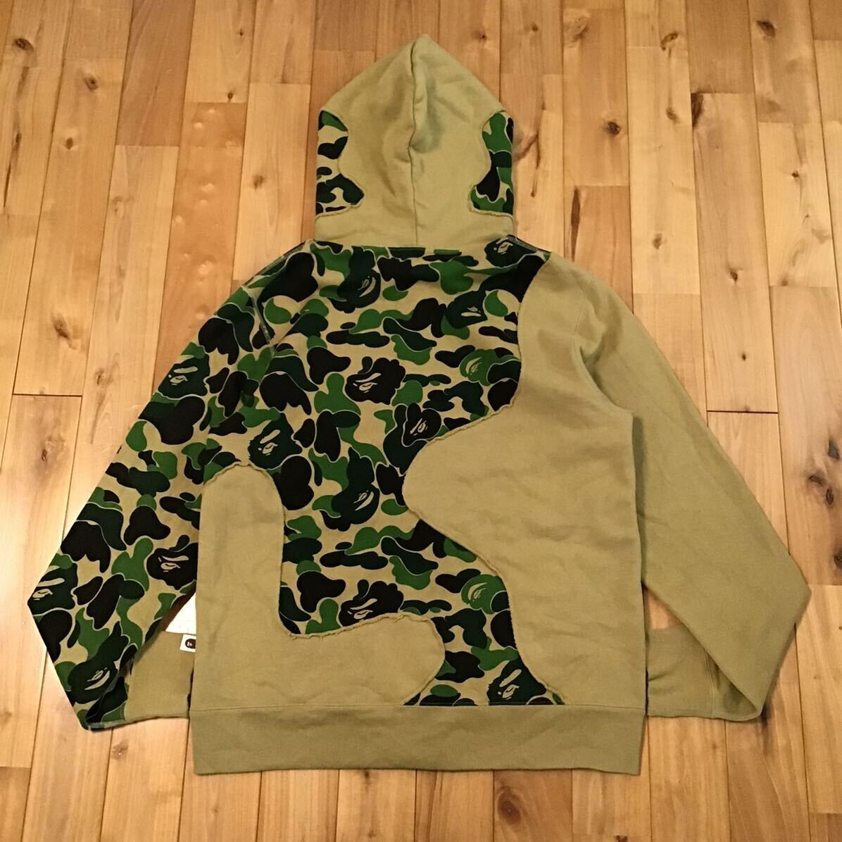 【A BATHING APE】ABC CAMO PATCHWORK FULL ZIP HOODIE BLUE ABC CAMO PATCHWORK FULL ZIP HOODIE | bape.com