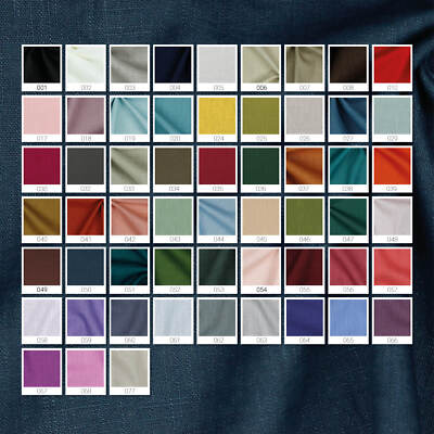 Leinen Meterware Uni 140cm Breite viele Farben 100% Leinenstoff Reinleinen Deko