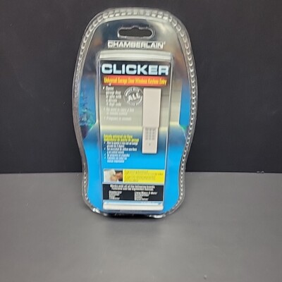 Chamberlain Clicker KLIK2U Universal Garage Door Wireless Keyless Entry ...