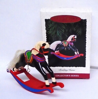 Hallmark Christmas Rocking Horse Series #16 and Final Ornament