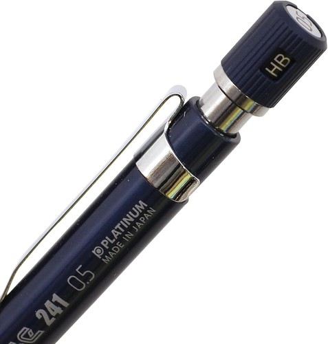 PLATIN PRO-USE 241 Druckbleistift 0,5 mm MSDD-2500B blau Japan - Bild 4 von 8