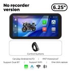6.25 /5inches Motorcycle Navigator Wireless CarPlay Android Auto with Hd Camera