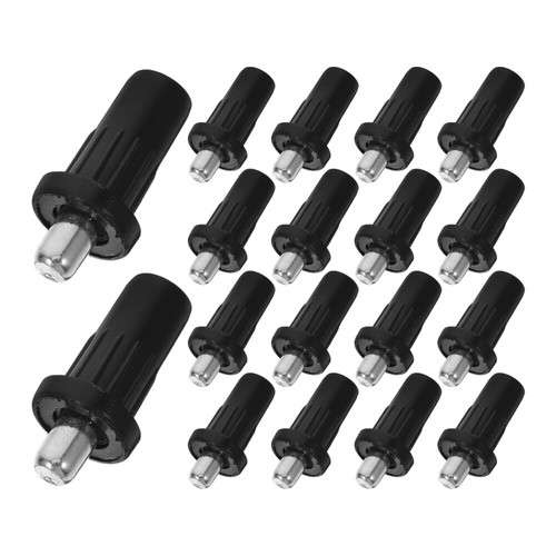 2 Count Spring Pin Bottom Bracket Pivot Hinges for Cabinet Doors - Picture 9 of 12