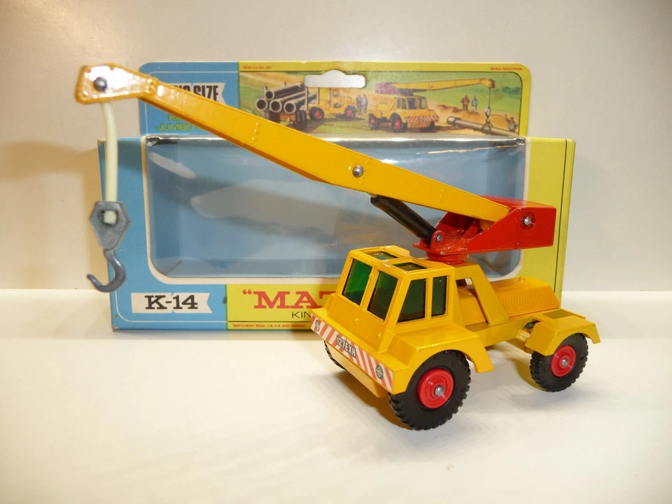 ! Matchbox King Size K-14 Jumbo Crane in OVP ! - Bild 4 von 4