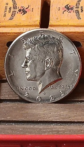 2023 Kennedy Half Dollar 50C Uncirculated Denver Business Strike Coin