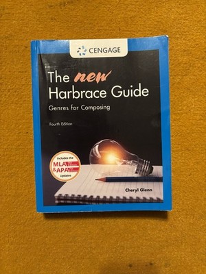 The New Harbrace Guide: Genres for Composing by Cheryl Glenn, 4th Ed., 2022 New!