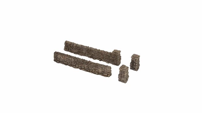 Noch 13170 - H0 Ruin Wall - New