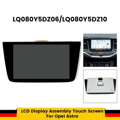 para 8" Opel Astra K Pantalla LCD Pantalla Táctil 39042448 LQ080Y5DZ10 ES
