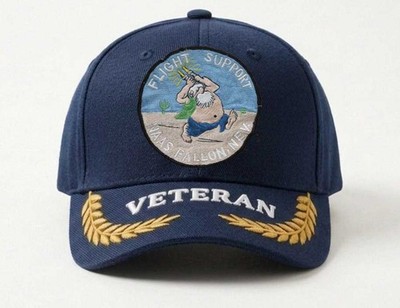 Customized Name Embroidered Hat Naval Auxiliary Air Station Naas Fallon, Gift