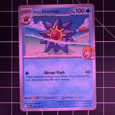 Misty's Starmie 047/182 Destined Rivals U NM Pokémon — English