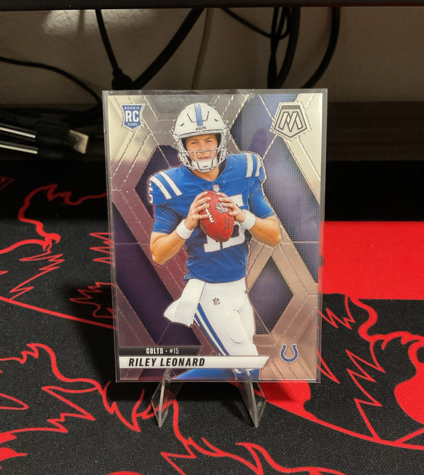 2025 Panini Mosaic - Rookies Riley Leonard #372 (RC)