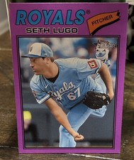 Topps Heritage 2026 Pink Seth Lugo Kansas City Royals #192 Baseball Card 