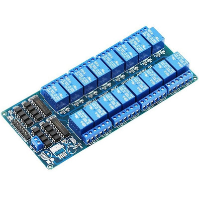 Relay Module Optocoupler 16 Channel 5V Low Level Trigger Raspberry Pi Arduino