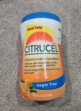 Citrucel Sugar Free Fiber Powder for Occasional Constipation Relief 32oz Exp4/26