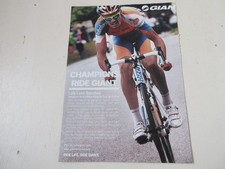 CYCLISME DECOUPE REVUE 161 Luis Léon SANCHEZ RABOBANK PUBLICITE VELO GIANT
