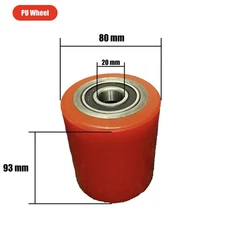 Electric Pallet Jack Wheel for Lift-Rite/Noblelift/Raymond Edge, Toyota Tora-Max