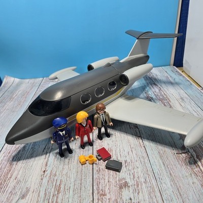 Playmobil 5619 City Life Private Jet Plane Building Play Set 