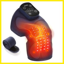 Red Light Therapy  Vibration Massage Knee Brace: Wireless Rechargeable, with...
