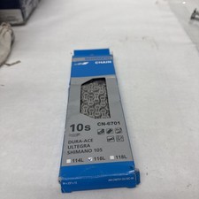 Shimano 6701 10-Speed Road Chain 116L fit Ultegra Dura Ace 105 CN-6701 Bike