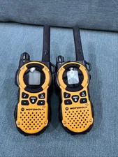 Motorola MT351R Two Way Radio - Yellow - Set Of 2 - rechargeable - No Charger