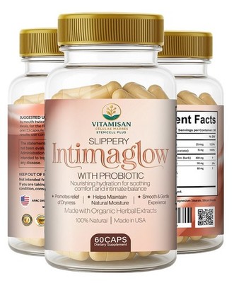 Women s Probiotics + Slippery Elm USA made odor control digestive Moisture