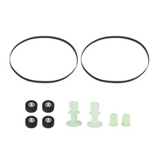 Rubber Bearing Roller Gear Set Pulley Repair Kit for CH404X CH510X Radio