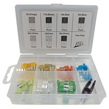 71Pc Micro-2 Fuse Assortment 339 ATD Chrome, Vandadium Steel Multicolor