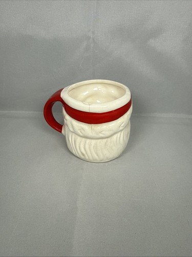 Vintage Brinns Keramik Weihnachtsmann Tasse, TX747, MCM, Augen offen - Bild 4 von 14