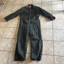 Vtg Men s Walls Blizzard Pruf Insulated Coveralls Green XL, Nice
