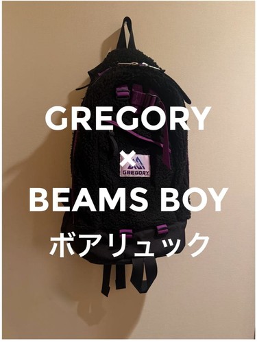 Gregory Beams Boy Backpack Black Purple Limited Edition Outdoor bags, popular br