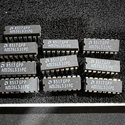 Advanced Micro Devices AM26LS31PC Interface IC, Plastic Case, Quad Line Driver