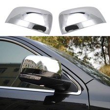 Cherocar Side Door Mirrors Cover Rear View Mirror Caps Trim For Jeep Grand